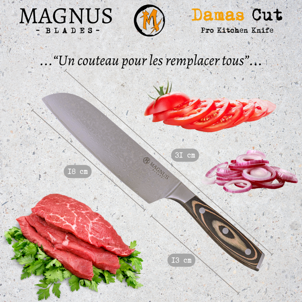 Couteau Damas Cut